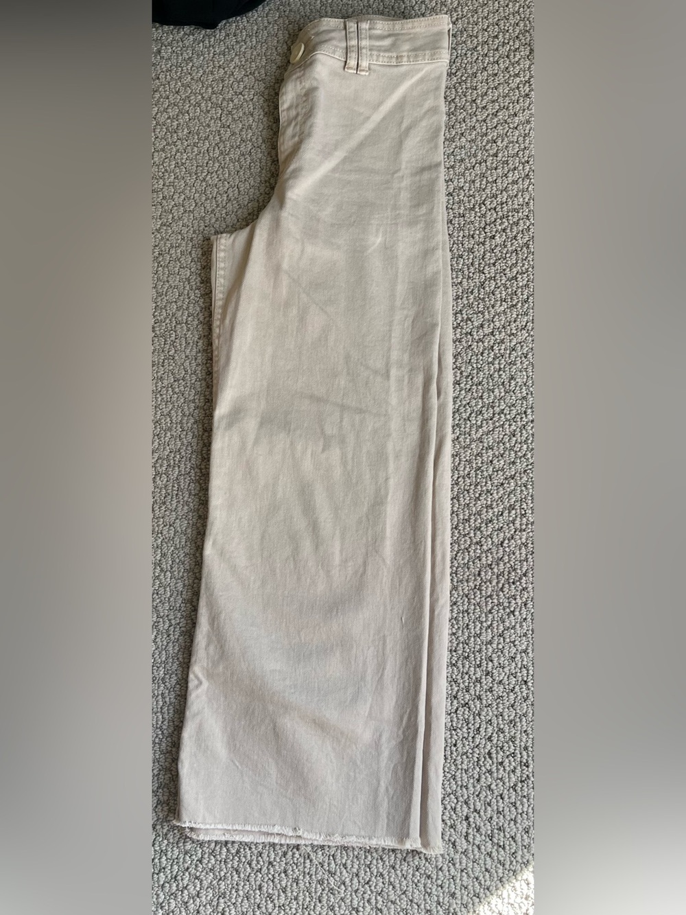 Zara Girl’s Straight Chino Jeans in Light Khaki